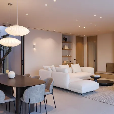 Celestia Cove, Earthy Architecture Meets Endless Blue By Etouri וילה