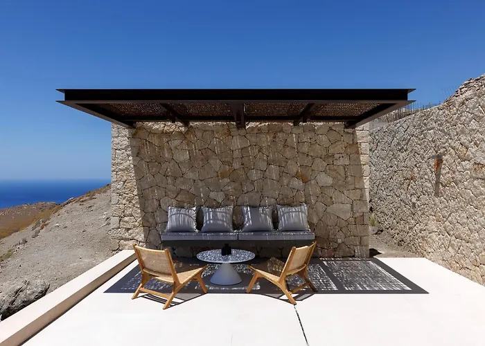 Celestia Cove, Earthy Architecture Meets Endless Blue By Etouri Prasonisi