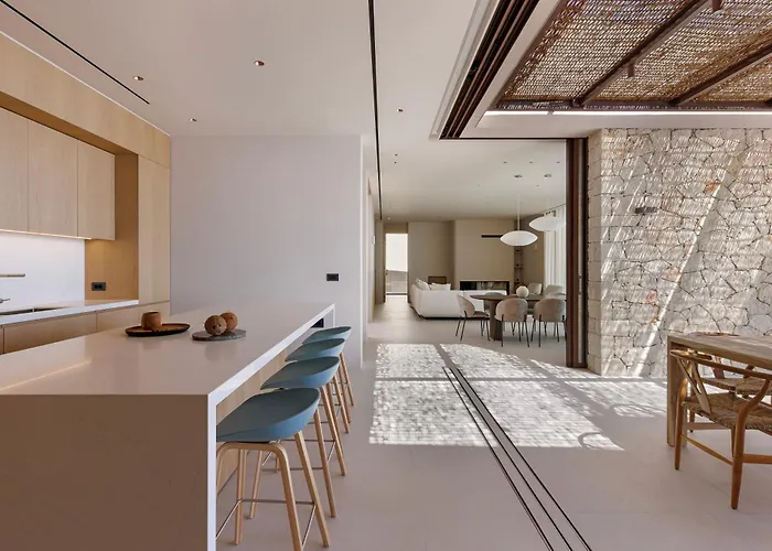 Celestia Cove, Earthy Architecture Meets Endless Blue By Etouri *