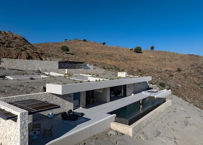 Celestia Cove, Earthy Architecture Meets Endless Blue By Etouri Villa