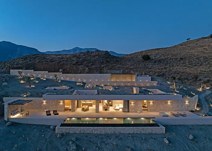 Celestia Cove, Earthy Architecture Meets Endless Blue By Etouri Villa