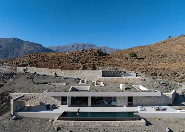 Celestia Cove, Earthy Architecture Meets Endless Blue By Etouri *