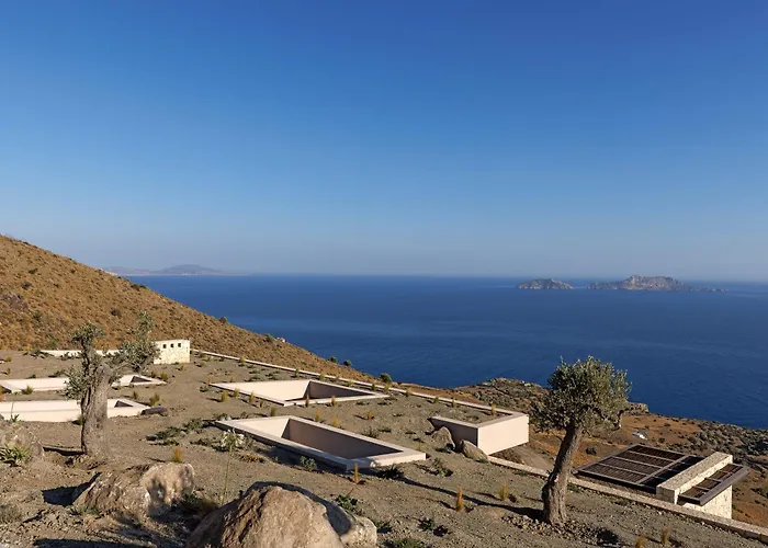 Celestia Cove, Earthy Architecture Meets Endless Blue By Etouri * Prasonisi