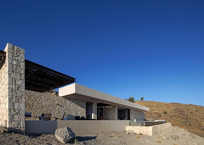 Celestia Cove, Earthy Architecture Meets Endless Blue By Etouri Villa