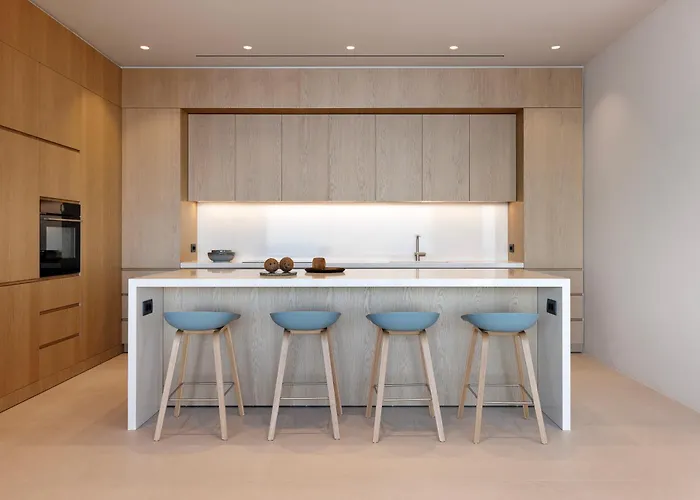 Celestia Cove, Earthy Architecture Meets Endless Blue By Etouri * Prasonisi