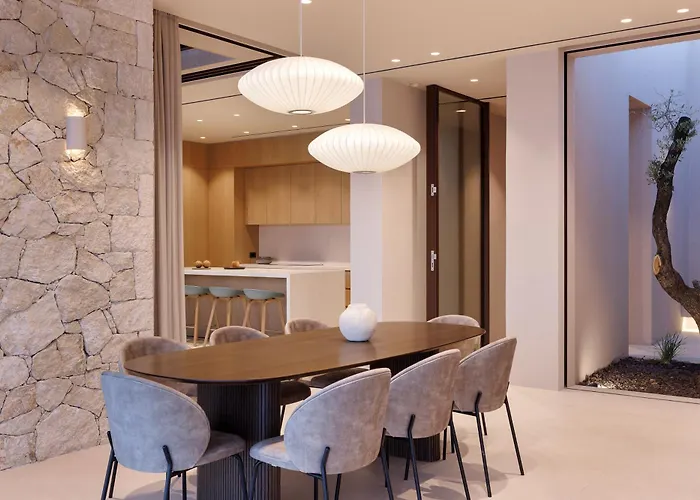 Celestia Cove, Earthy Architecture Meets Endless Blue By Etouri Villa