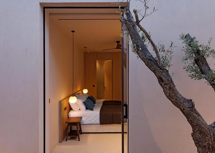 Celestia Cove, Earthy Architecture Meets Endless Blue By Etouri * Prasonisi