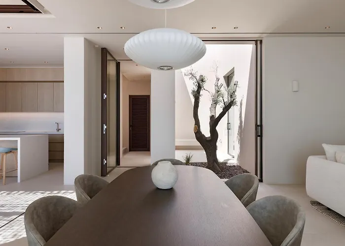 Celestia Cove, Earthy Architecture Meets Endless Blue By Etouri Villa