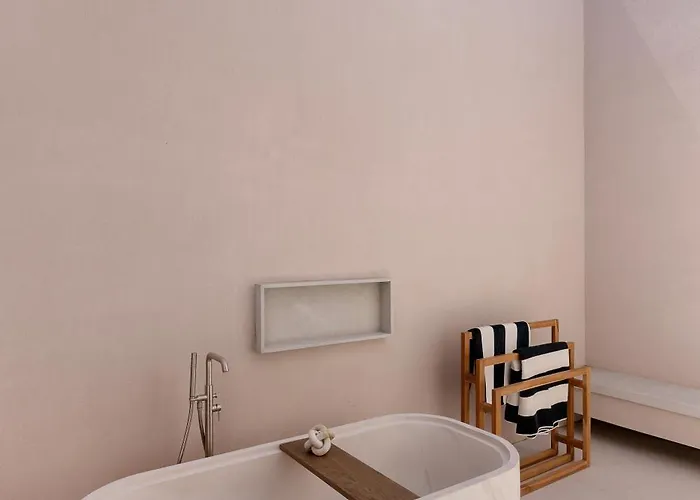 Celestia Cove, Earthy Architecture Meets Endless Blue By Etouri *