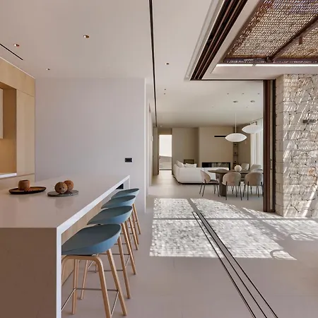 Celestia Cove, Earthy Architecture Meets Endless Blue By Etouri *