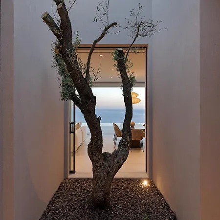 Villa Celestia Cove, Earthy Architecture Meets Endless Blue By Etouri Prasonisi