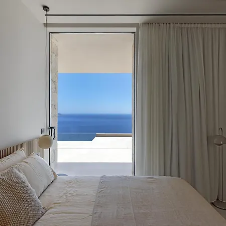 Villa Celestia Cove, Earthy Architecture Meets Endless Blue By Etouri Prasonisi