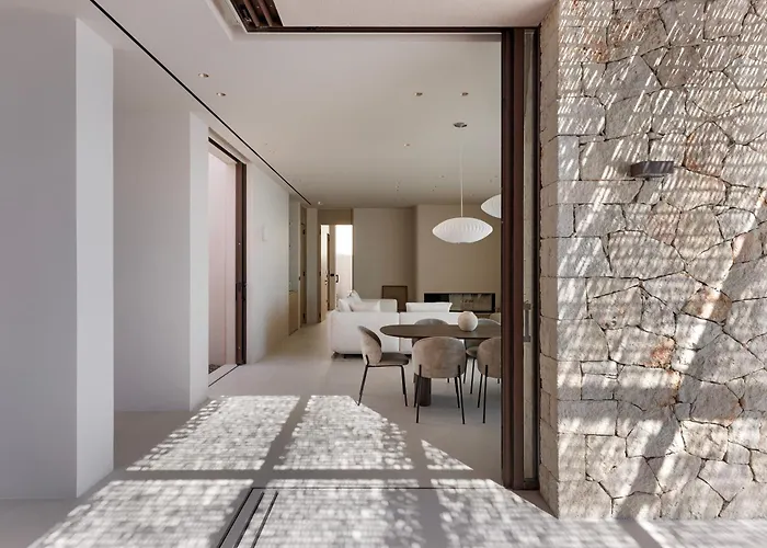 Celestia Cove, Earthy Architecture Meets Endless Blue By Etouri